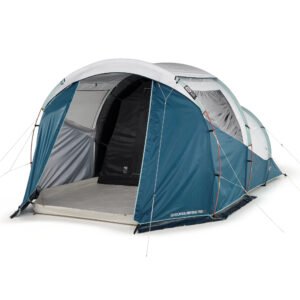 Camping Tent with Poles Arpenaz 4.1 F&B 4 Persons 1 Bedroom
