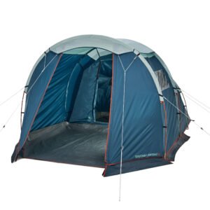 Camping tent with poles - Arpenaz 4.1 - 4 Persons - 1 Bedroom
